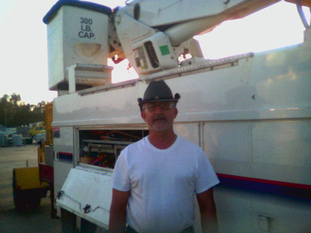 Dad in Cowboy Hat